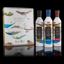 Coffret 3 bouteilles d'huile d'olive vierge extra (3x500ml) - ARBEQUINA - SEÑORIOS de RELLEU