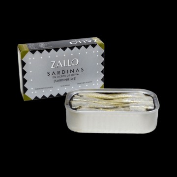 Sardines à l'huile d'olive - ZALLO